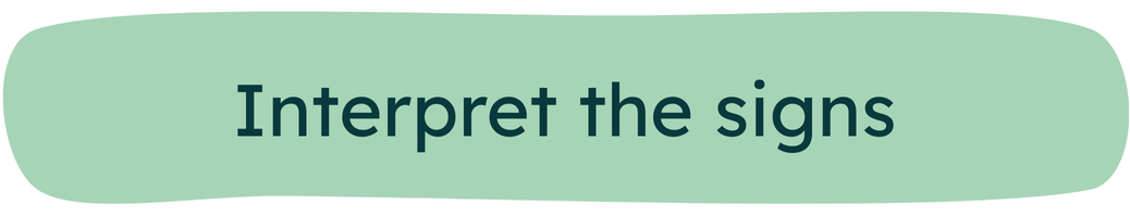 Interpret the signs